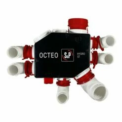 VMC Hygroréglable Octeo Hygro Ecowatt 5,8 W-Th-C Moteur+bouches